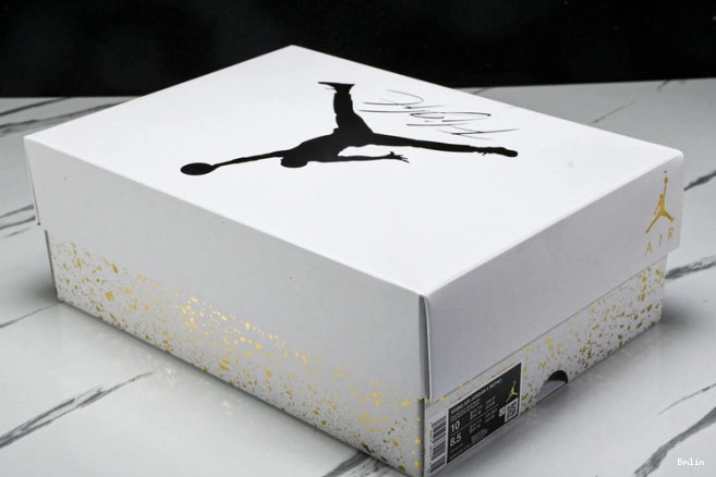 Bmlin Jordan 4 Gold AQ9129-170 Metallic Retro 0721